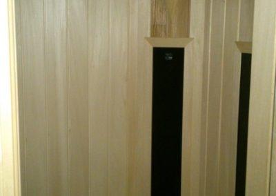 drewniana kabina sauny