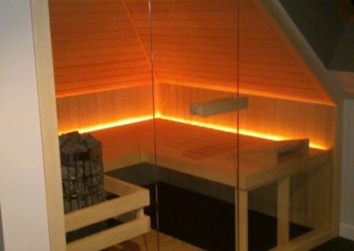 sauna nowoczesna