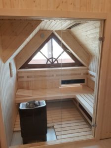 budowa sauny fińskiej fińskiej