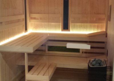 sauna na tarasie