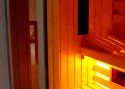 kabina infrared sauna fińska