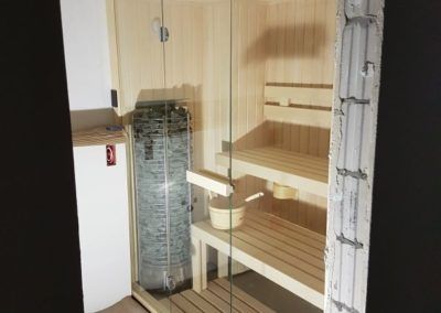 sauna nowoczesna